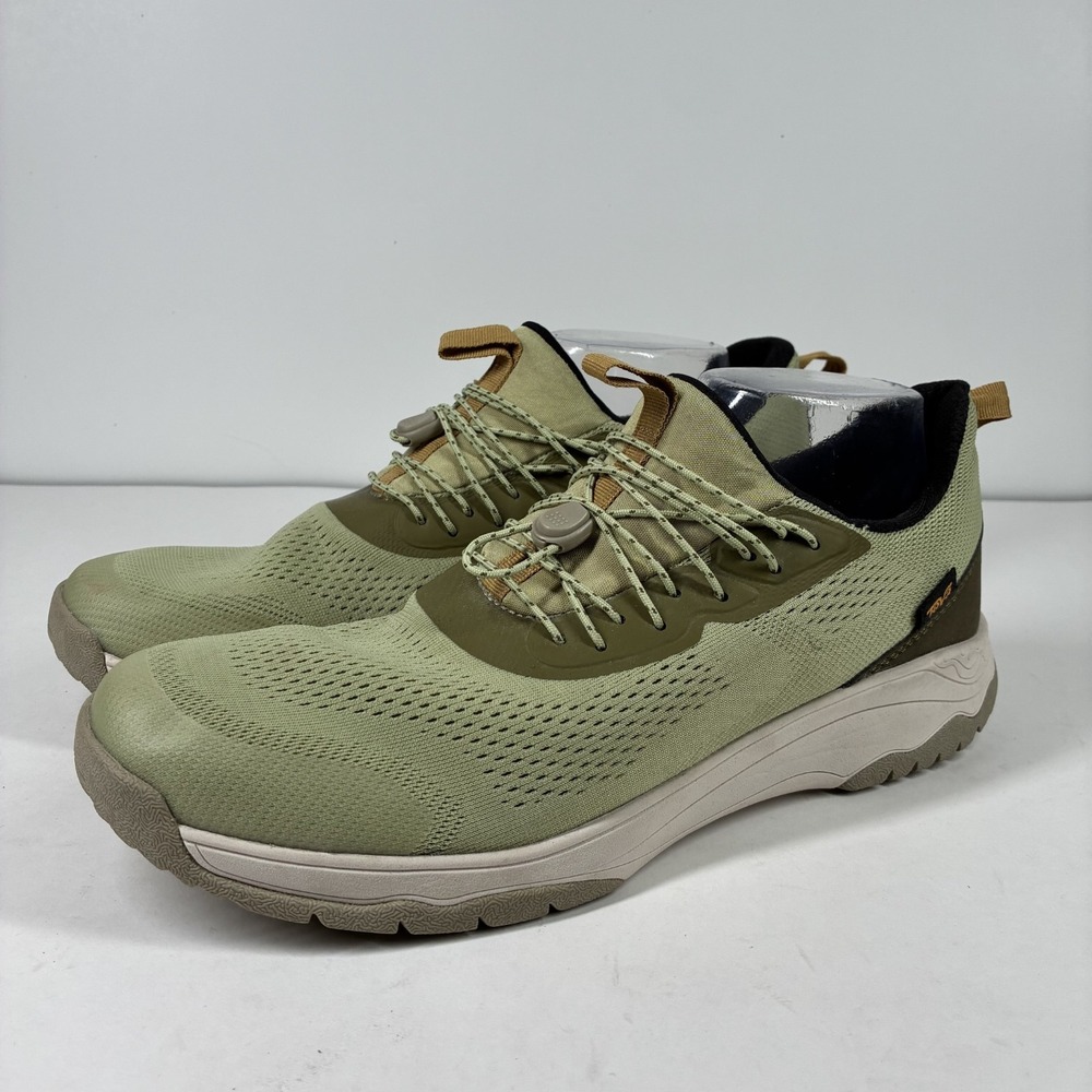Teva Gateway Swift Women's 10 Sage Green Bungee Slip-On Hiking Sneakers 1118938